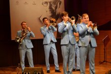 New Life Brass: трубачи из России приехали в Баку (ФОТО)