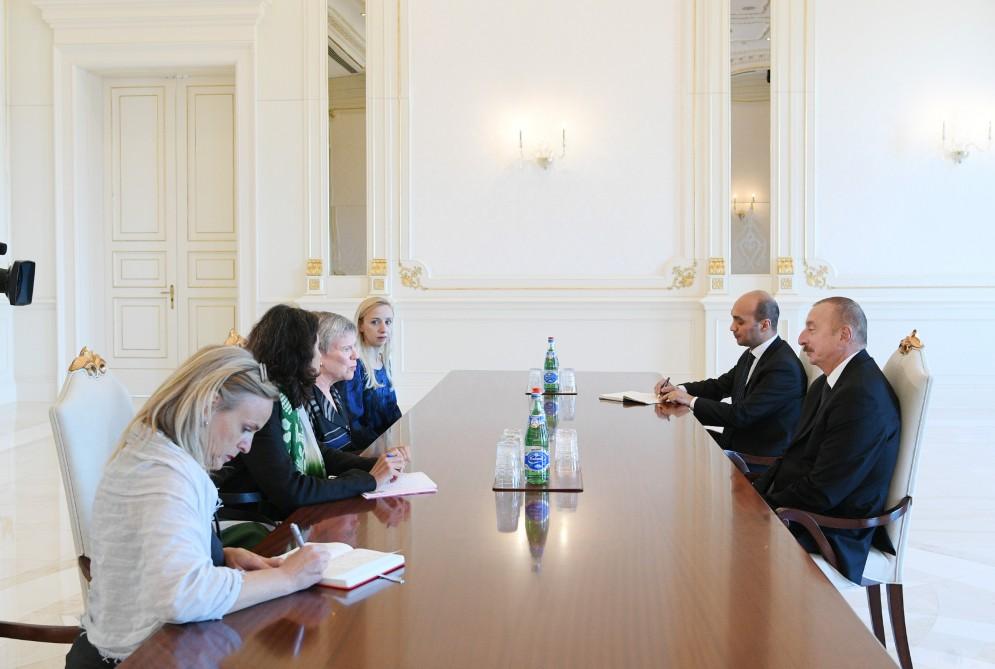 Azerbaijani president receives NATO deputy secretary general