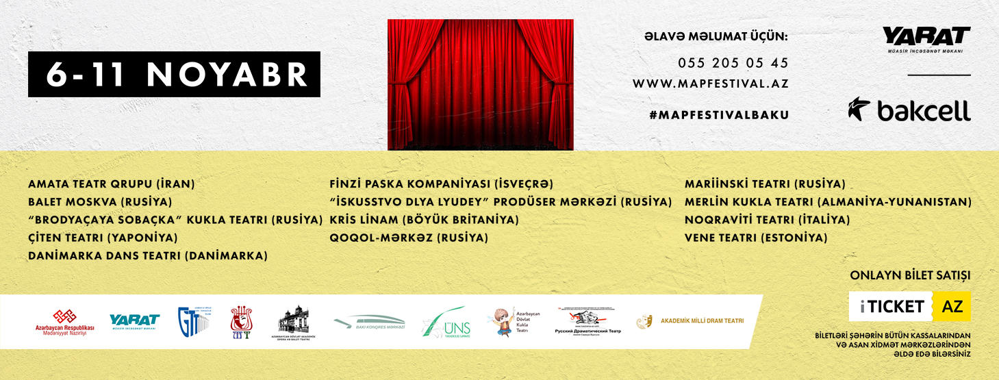 Bakıda M.A.P. Beynəlxalq Teatr Festivalı keçiriləcək (VİDEO)