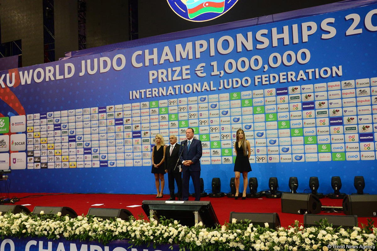 Baku hosts opening ceremony of 2018 World Judo Championships (PHOTO)