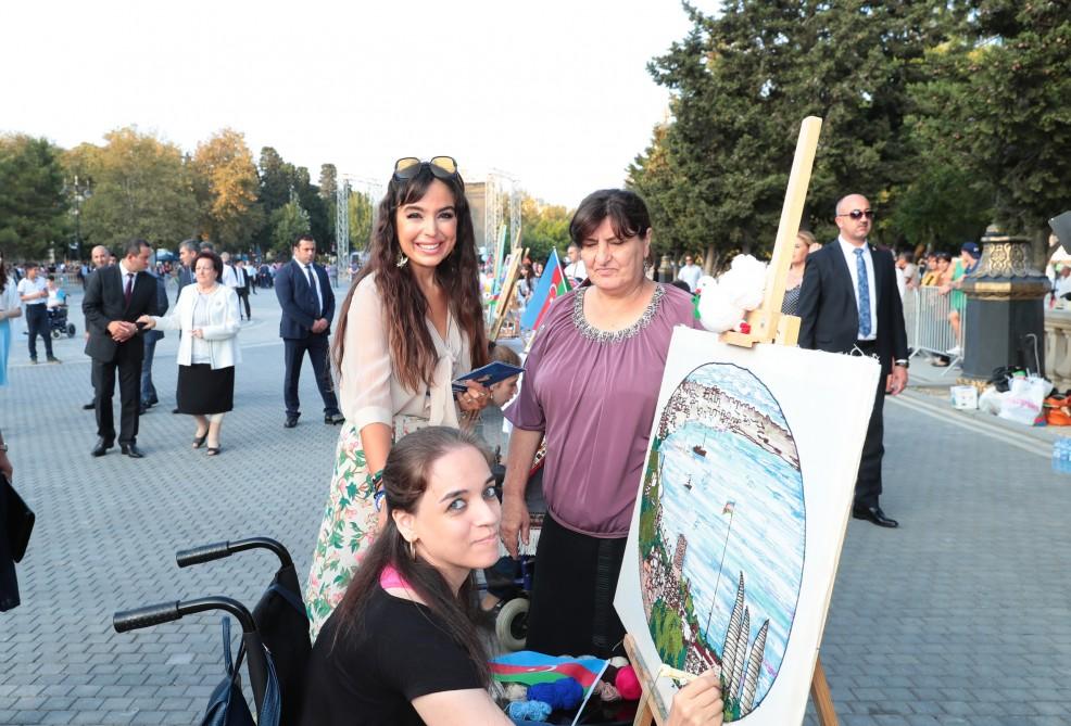 Вице-президент Фонда Гейдара Алиева Лейла Алиева приняла участие в мероприятии, посвященном Международному дню мира (ФОТО)