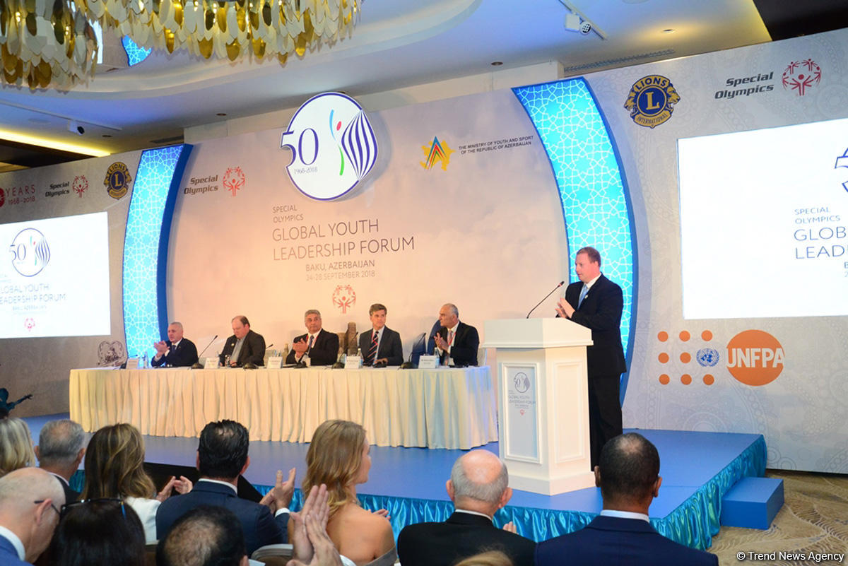 В Баку начался форум молодых лидеров Специального олимпийского движения (ФОТО) - Gallery Image