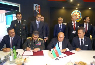 Azerbaijan’s Defense Ministry, Ministry of Defense Industry ink MoU
