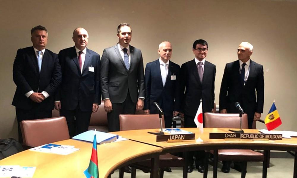 Azerbaijani FM attends GUAM-Japan Ministerial Meeting (PHOTO)
