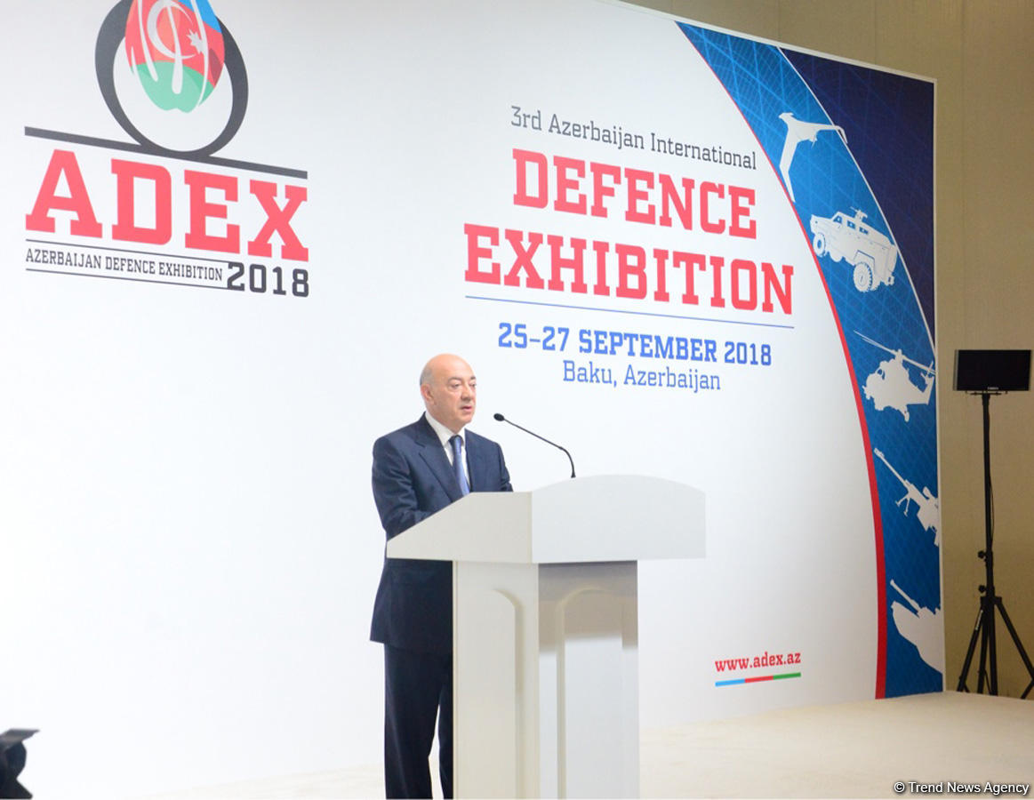 Bakıda üçüncü “ADEX-2018” Azərbaycan Beynəlxalq müdafiə sərgisi açılıb (FOTO)