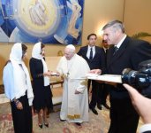 Первый вице-президент Мехрибан Алиева встретилась с Папой Римским Франциском (ФОТО) - Gallery Thumbnail