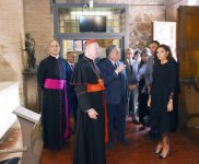 Первый вице-президент Мехрибан Алиева приняла участие в открытии катакомб святого Себастьяна в Риме (ФОТО) - Gallery Thumbnail