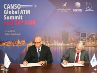 AZAL inks agreement to hold CANSO-2020 Global Summit in Baku (PHOTO)