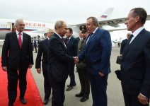 Президент России Владимир Путин прибыл с рабочим визитом в Азербайджан (ФОТО) - Gallery Thumbnail