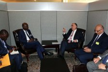 Глава МИД Азербайджана провел в Нью-Йорке ряд двусторонних встреч с коллегами (ФОТО) - Gallery Thumbnail