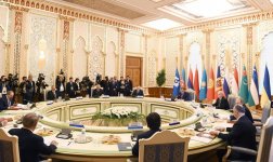 President Aliyev attends CIS Heads of State Council session in Dushanbe (PHOTO)