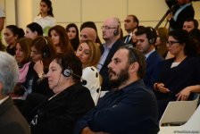 Famous German scholar delivers lecture at Baku’s Heydar Aliyev Center (PHOTO)