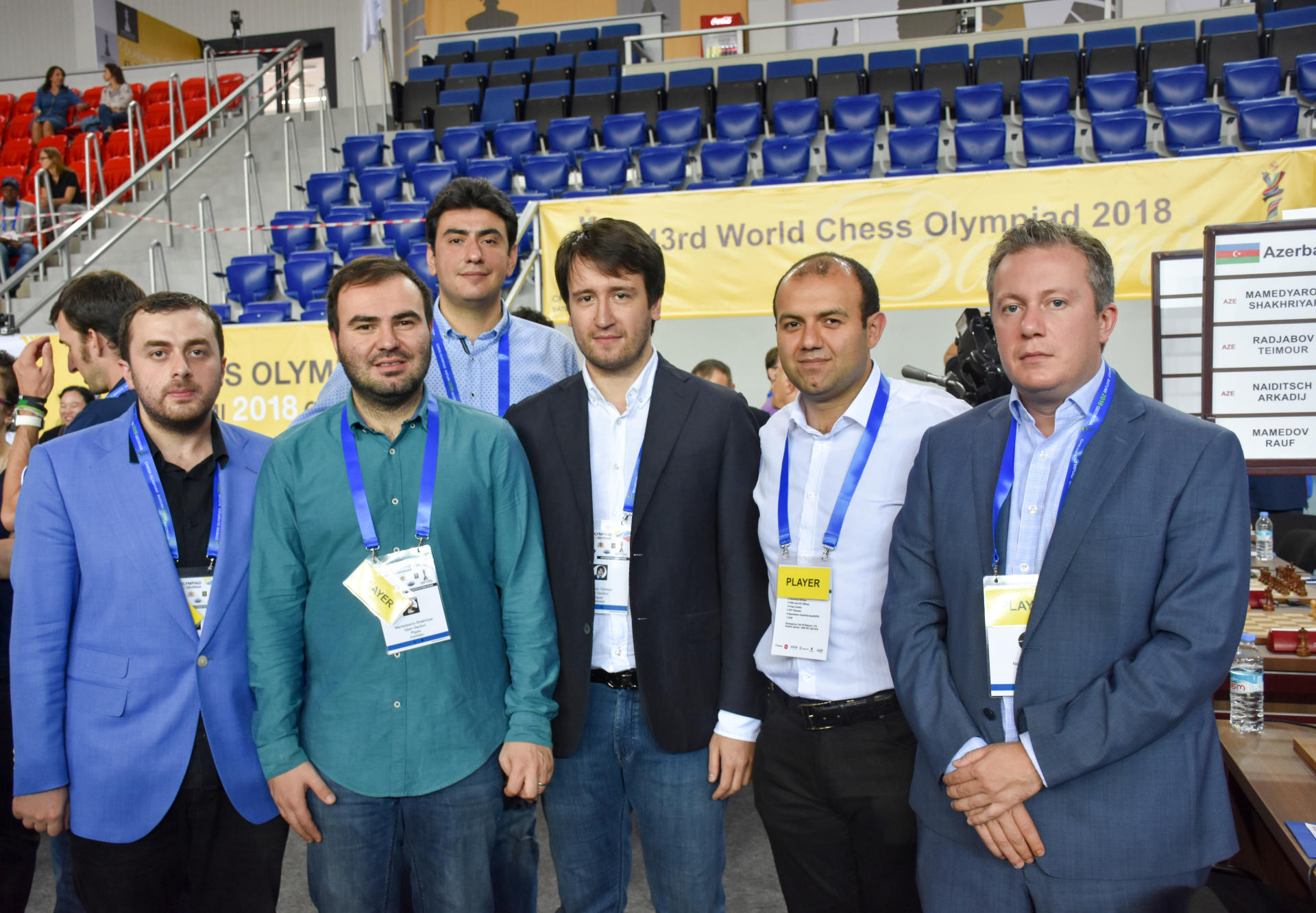 Azərbaycan şahmatçıları Olimpiadada növbəti oyunlarını keçirib (FOTO)