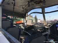 Число пострадавших в результате столкновения автобуса с поездом в Баку достигло 34 человек (ФОТО/ВИДЕО) (Обновлено)