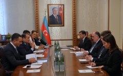 Azerbaijan FM receives newly-appointed Turkic Council Sec. Gen. (PHOTO)