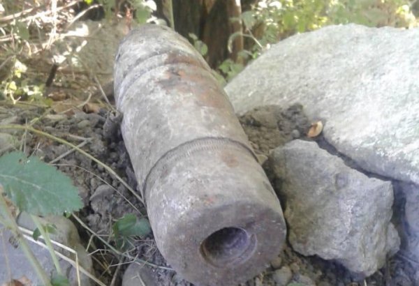Artillery shell found on territory of Baku State University’s branch (PHOTO)
