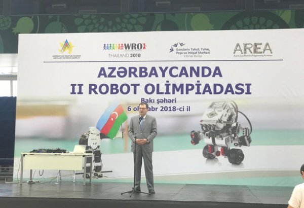 Nazir müavini: Azərbaycanda gənclərin robot texnologiyasına marağı artıb