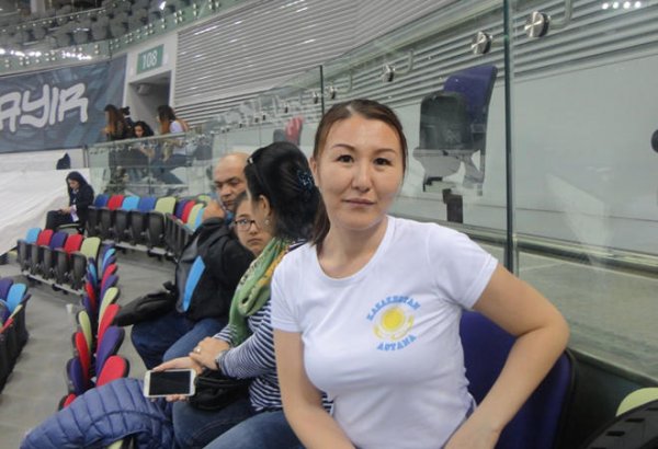 Qazaxıstanlı tamaşaçı: Aerobika gimnastikası üzrə çempionat xoş hisslər yaradır
