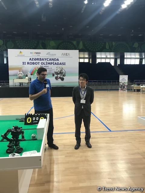 Second World Robot Olympics underway in Baku (PHOTO)