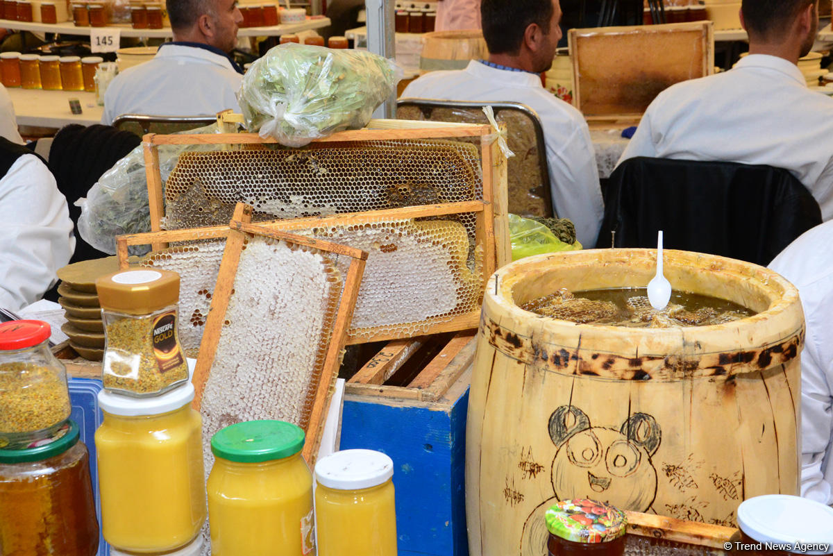 На ярмарку в Баку пчеловоды привезли 120 тонн меда
