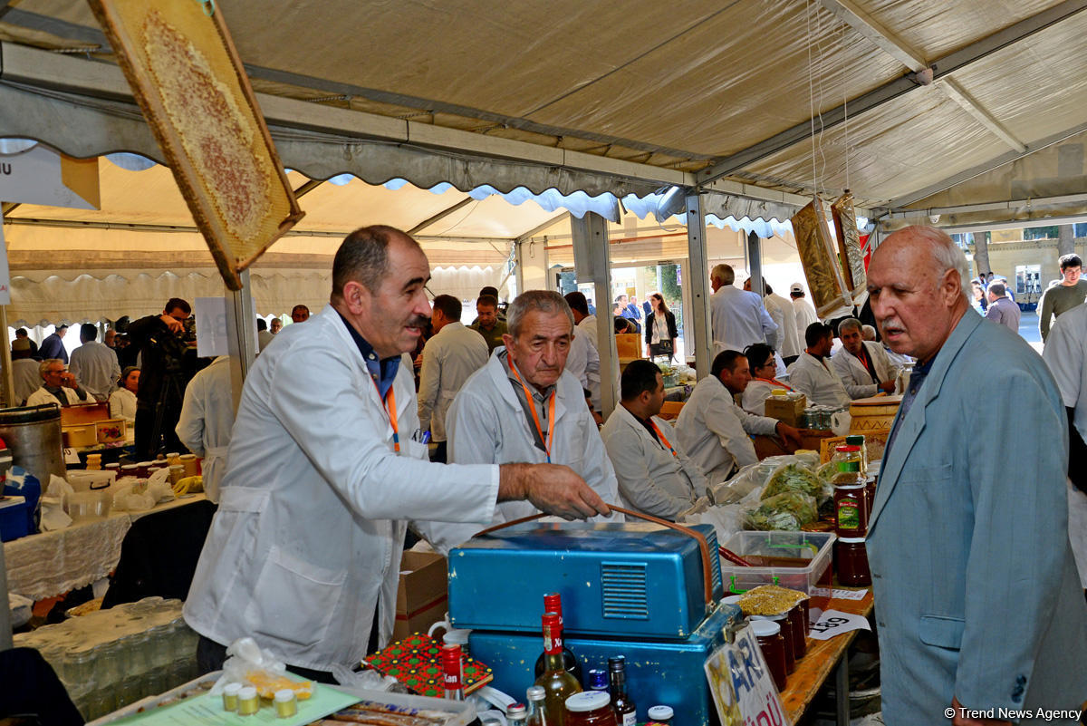 В последний день ярмарки меда в Баку пчеловоды снизили цены