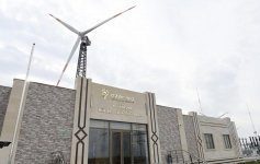 Президент Ильхам Алиев и Первая леди Мехрибан Алиева приняли участие в открытии Парка ветряной энергии «Ени Яшма» в Хызы (ФОТО)