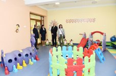 Президент Ильхам Алиев и Первая леди Мехрибан Алиева приняли участие в открытии яслей-детсада в Губе (ФОТО)