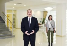 Президент Ильхам Алиев и Первая леди Мехрибан Алиева приняли участие в открытии Губинской районной центральной больницы (ФОТО)