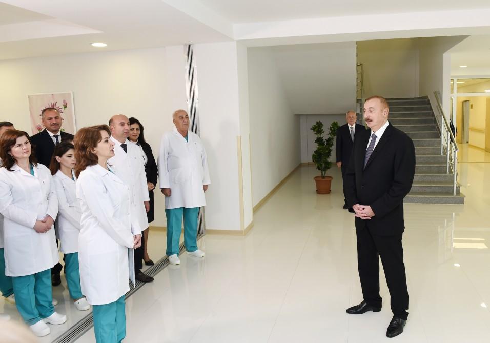 Президент Ильхам Алиев: В Азербайджане не останется ни одного города, где бы не было самой современной больницы