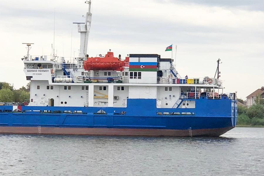 Azerbaijani cargo ship to sail in waters of Azov, Black, Mediterranean seas (PHOTOS)