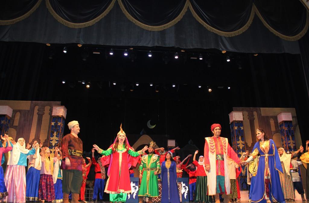“Bağdadda bir gün”- Musiqili Teatrda mövsümün ilk premyerası (FOTO)