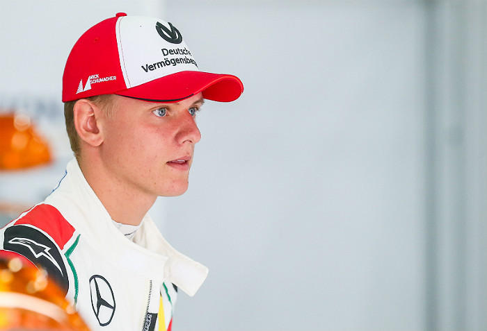 Mick Schumacher follows in father’s footsteps at Ferrari