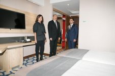 Президент Ильхам Алиев и Первая леди Мехрибан Алиева ознакомились с работами, проведенными в Лянкяранском центре горячих источников и здоровья (ФОТО)