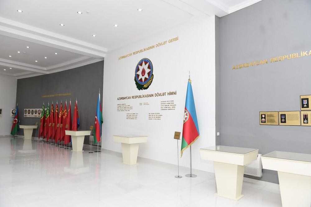 Президент Ильхам Алиев принял участие в открытии Музея флага в Лерике (ФОТО)