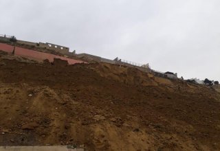 Yağış Badamdar sürüşmə zonasında torpaq qatının ağırlaşmasına səbəb olub