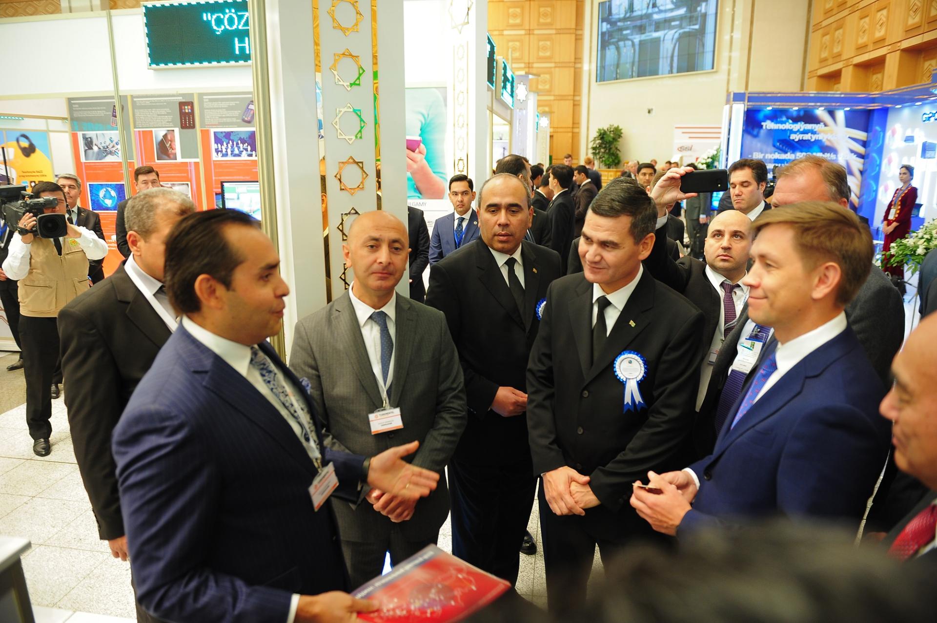 «AzerTelecom» приняла участие в международной выставке в Туркменистане (ФОТО)