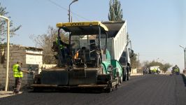 Lökbatan-Qızıldaş avtomobil yolunun yenidən qurulması yekunlaşır (FOTO/VİDEO)