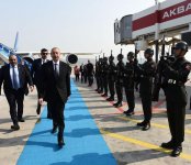 President Ilham Aliyev arrives in Turkey for working visit (PHOTO)