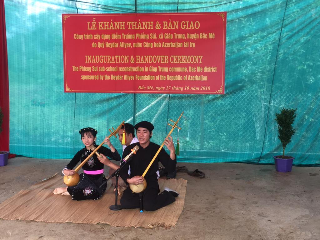 При поддержке Фонда Гейдара Алиева во Вьетнаме построена начальная школа (ФОТО)