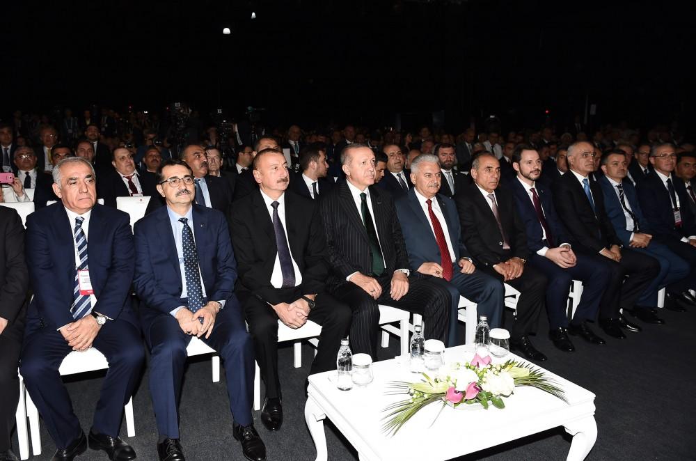 Президенты Азербайджана и Турции приняли участие в церемонии открытия НПЗ Star (ФОТО)