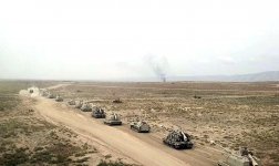 Ракетные и артиллерийские соединения азербайджанской армии  проводят учения с боевыми стрельбами (ФОТО/ВИДЕО)