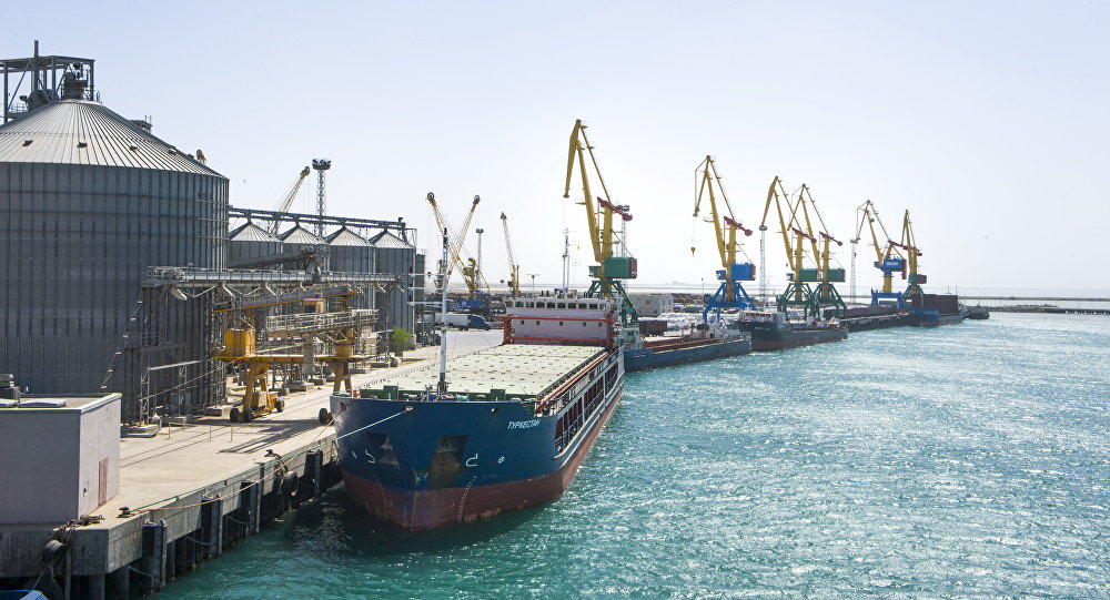 Kazakhstan working to link its Aktau port with Iranian Caspian port
