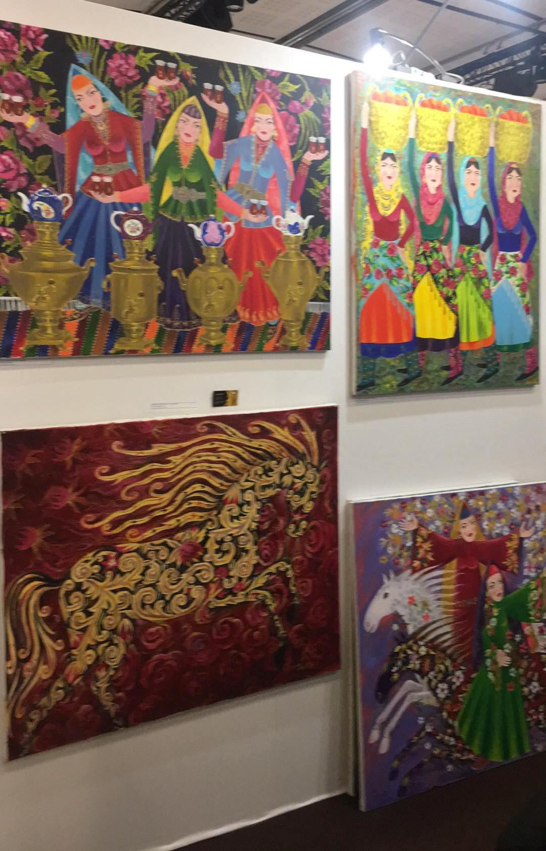Картины азербайджанских художников в Лувре (ФОТО)