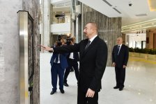 Президент Ильхам Алиев принял участие в открытии комплекса “ASAN Həyat” в Имишли (ФОТО)