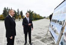 Президент Ильхам Алиев прибыл в Имишлинский район (ФОТО)