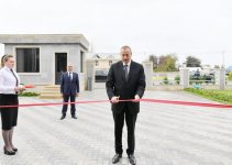 Президент Ильхам Алиев принял участие в открытии Имишлинского центра автоматического управления и контроля «Азеришыг» (ФОТО)