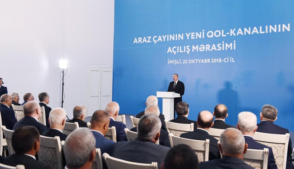 Prezident İlham Əliyev: Azərbaycan istənilən infrastruktur layihəsini uğurla icra edə bilər və icra edir