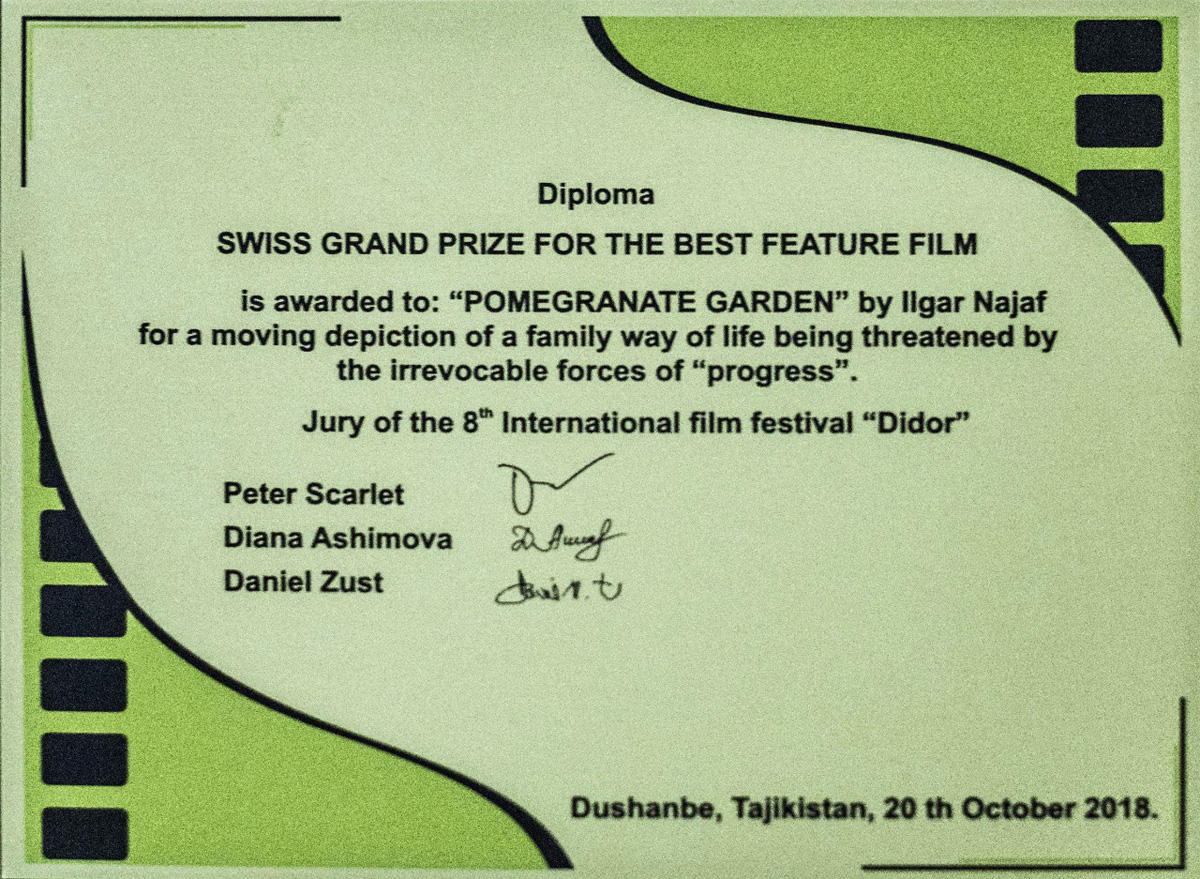Азербайджанский фильм удостоен гран-при международного кинофестиваля "Дидор"  (ФОТО)