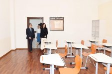 Birinci vitse-prezident Mehriban Əliyeva Bakıda 11 saylı xüsusi təhsil məktəbinin yeni binasının açılışında iştirak edib (FOTO)