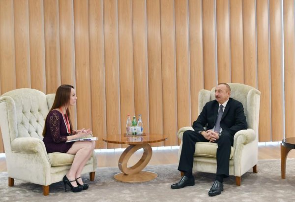 President Aliyev meets President of Inter-Parliamentary Union